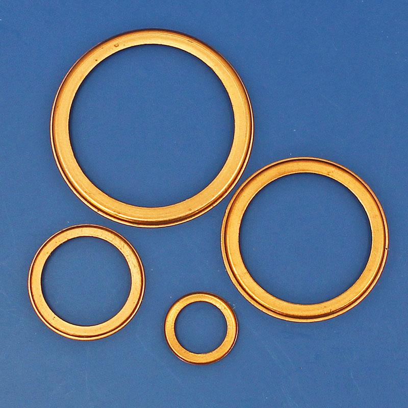 Folded Copper Washers